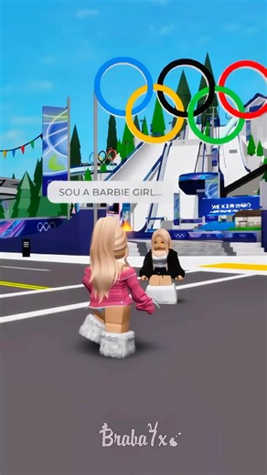 SOU A BARBIE GIRL…😅 #roblox #gameshorts #robloxshorts #games