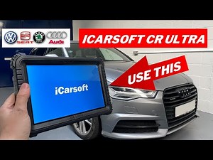 Audi Glowplug, ABS & Airbag Diagnose & Reset Procedure with iCarsoft CR ULTRA