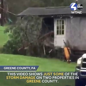14K views · 77 reactions | CONFIRMED: An F1 tornado with wind speeds up to 90 mph hit Greene County. The powerful storm damaged properties in the Graysville area. https://bit.ly/2OxhWU8 | WTAE-TV Pittsburgh | Facebook