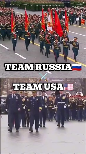 Team Russia vs Team USA #history #world #military