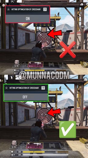 ✅Try This Pro Secret AIM Setting in CODM BR🔥💯Codmobile Tips and Tricks #shorts #codmbr #codmiphone