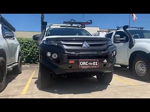 New Mr Triton with a Piak no loop premium Bull bar