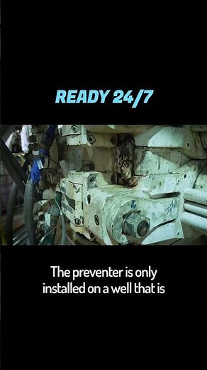 How Does a Blowout Preventer Work On an Oil Rig? 🏗😮‍#shorts