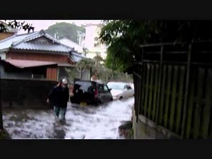 【東日本大震災】茨城県北茨城市磯原町における津波被害の様子Tsunami in Japan. March 11,2011 "Great East Japan Earthquake"