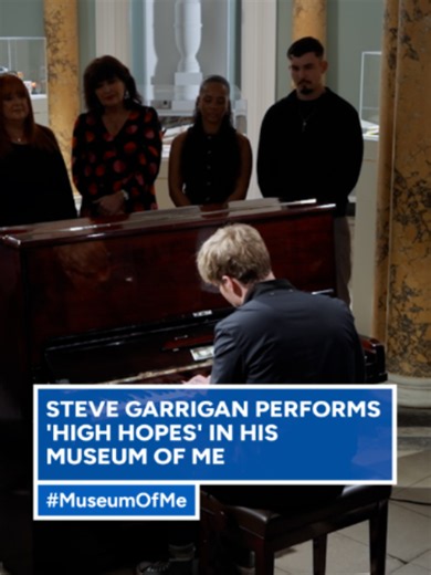 A special performance of 'High Hopes' by Kodaline's Steve Garrigan in his #MuseumOfMe 🎶🎹❤️