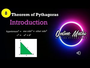 Theorem of Pythagoras Gr8 Lesson1 Introduction