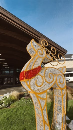 A sneak peek of Chinook Winds’ Christmas decorations! 🎄 Christmas is Better at the Beach! | Chinook Winds Casino Resort