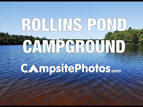 Rollins Pond Campground, Adirondack Park, New York