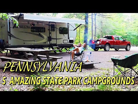 5 INCREDIBLE Pennsylvania State Park Campgrounds! // Bucket List RV Trip
