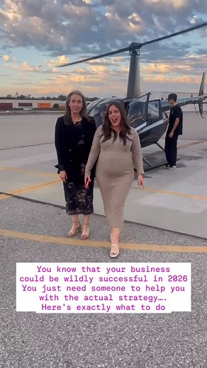 Exactly what to do to make 2026 successful in your business👇🏽 First: comment ‘BEST’ below so we can spend a week together getting into your 2026 strategy and planning process. 5 days with us, zero cost and we’ll coach and train you on how we help all of our clients plan out their year ahead. Now, the HOW: 1. You’re going to vision cast the 12 months in 2026, what you want to be doing in your business each month and how you want to be showing up. 2. You’re going to going to get crystal clear on