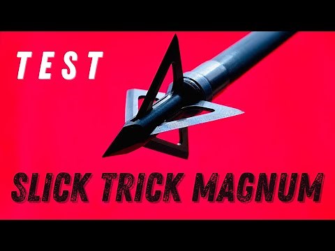 SLICK TRICK MAGNUM 100 gr Broadhead Test: One of the Highest Scores in 2022