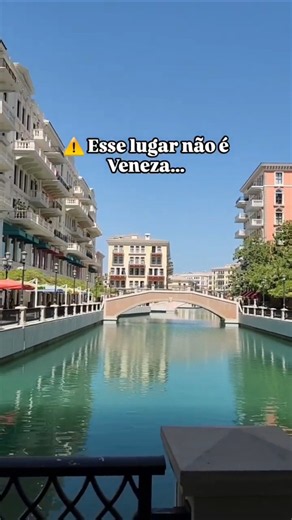 Veneza do Oriente Médio? 😍 #travel #viagem #viajar