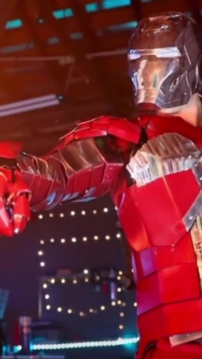 REAL LIFE Iron Man Suit By JLaservideo 😱🤩 #marvel #mcu #marvelstudios #fyp #fypシ #fypage #marveltok