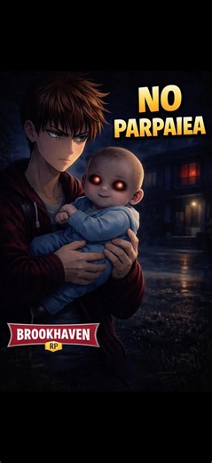 Adopte a este bebé en Brookhaven…☠️ #roblox #brockaven #viralshort