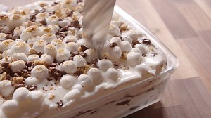 This S'mores Icebox Cake is the coolest dessert of the summer. http://wmdy.us/ubwcyOz (via Delish) | Woman's Day Magazine