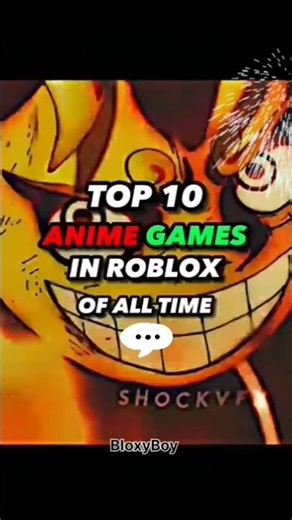 Top 10 Anime Games In Roblox Of All Time #roblox #bloxfruit #gamer #rizkigameon #edit #funnyvideos