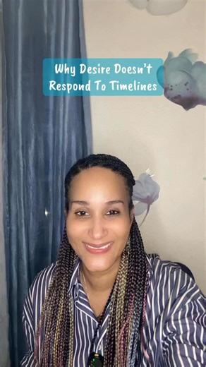 Why Desire Doesn’t Respond to Timelines Many people try to “fix” desire by setting goals or timelines. But desire doesn’t work like productivity. Biologically, desire arises when the nervous system feels safe enough to move out of protection and into openness. Pressure, urgency, and expectation often do the opposite; they activate monitoring, bracing, or shutdown. So if desire feels quiet or unavailable, it doesn’t mean something is wrong with you. It may mean your body is asking for steadiness 