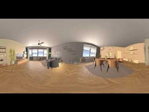 360 Degrees Video in Equirectangular Format (Full and Blended)