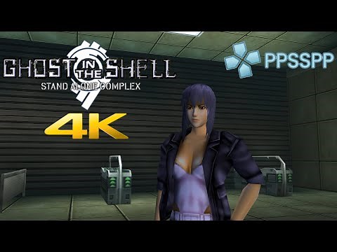 PPSSPP 1.11.3 | Ghost in the Shell Stand Alone Complex 4K 60FPS UHD | PSP Emulator Gameplay