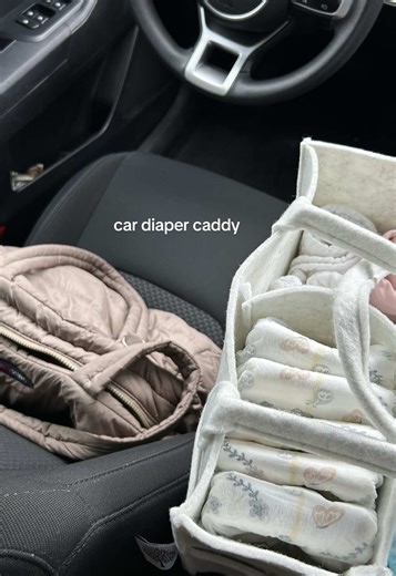 Organized Car Diaper Caddy for Easy Baby Changes