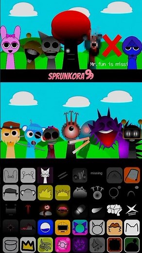 ALL SPRUNKI CHARACTERS (Phase + Mods) 🔥 Part 3 #sprunki #incrediboxsprunki #sprunkiincredibox