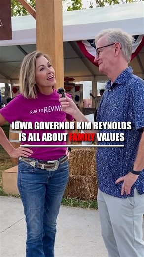 87K views · 1.2K reactions | What does a perfect day look like with your family?樂 Iowa Governor Kim Reynolds talks with Steve Doocy about how she loves spoiling her grandkids at the Iowa State Fair. | Fox & Friends | Fox News | Facebook
