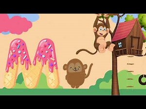 Learn The Letter M Let s Learn About The Alphabet Phonics Song for Kids M is for Monkey