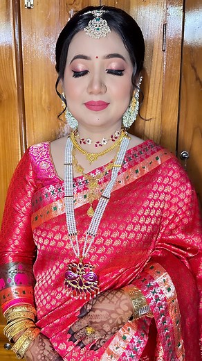 75K views · 14K reactions | আজিৰ কইনা Karbianglong ৰ Niva l Makeup টো কেনেকুৱা লাগিছে জনাবছোন ? এনেধৰণৰ মেকাপ শিকিব বিচাৰিলে 6901484040 Products @paccosmeticsguwahati Dress designer @kefi_by_kaku Assamese bride #bridalmakeup #makeuplook #makeupartist #reelsvideo #viralvideos #explorepage✨ | Red Carpet Makeup Studio & Academy - ISO Certified | Facebook