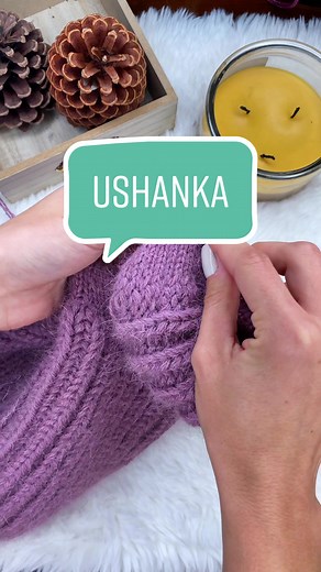 Knitted Ushanka Hat - Crochet Tutorial