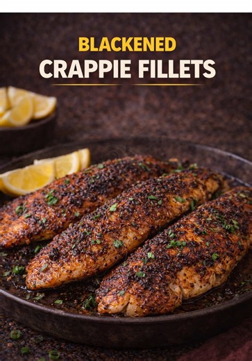 Delicious Blackened Crappie Recipe in 20 Minutes