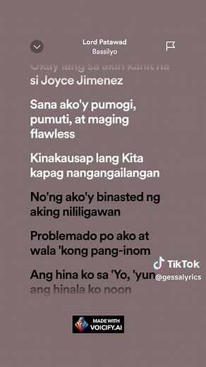 Lord Patawad Song Lyrics by Bassilyo