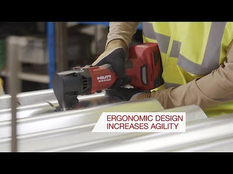 INTRODUCING: Hilti SPN 6-A22 Cordless Profile Nibbler