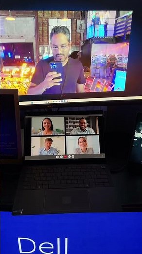 Dell 34 Curved Video Conferencing Monitor Demo (P3424WEB) #iwork4dell