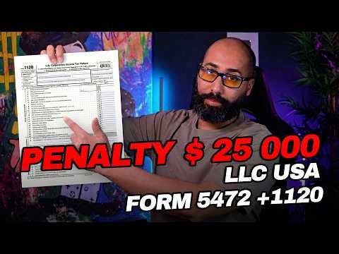 How to file IRS Forms 5472 + 1120 for FREE! [ بالدارجة]