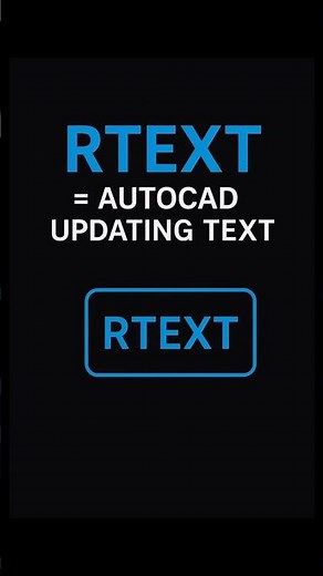 AutoCAD RText Explained – Link Live Text from Files! | Hidden Express Tools Trick