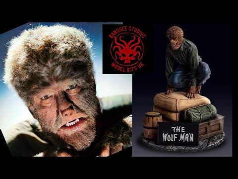 Banshee Studios UK - The Wolf Man Garage Kit Review