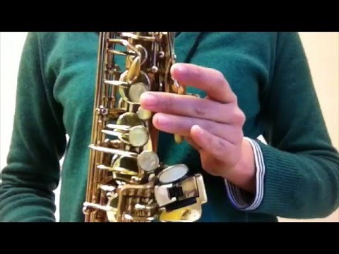 Saxophone mini lesson Vol.3 Trill C♯5-D♯5