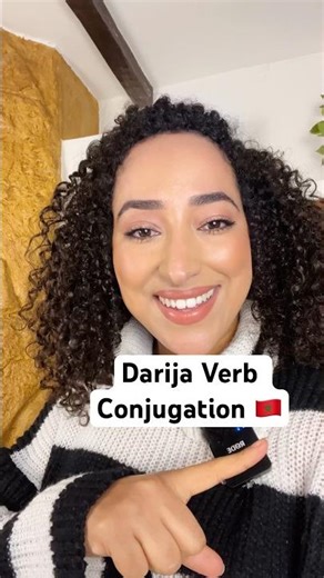 Learn Moroccan Darija 🇲🇦 | Past, Present & Future Verbs (Chrab Example)