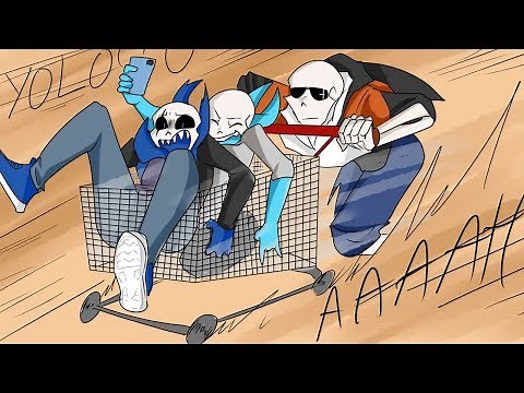 Sans - Try Not To Laugh Challenge Part 2 【 Undertale Comic Dub Compilation 】