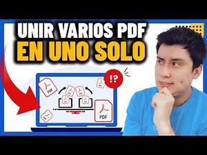 ✅ Como Unir Varios Archivos PDF en Uno Solo ¡Sin Programas!