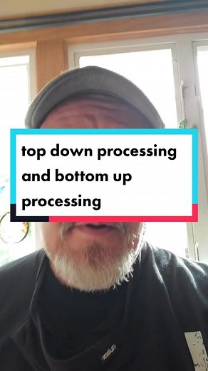 top down processing and bottom up processing. #adhd #asd #autism #neur...