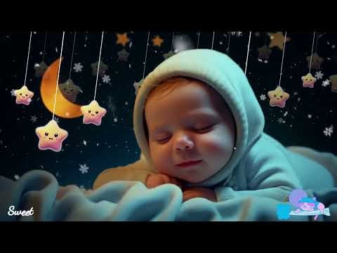 Sleep Instantly in 3 Minutes 💤 Mozart & Brahms Lullabies | Baby Sleep Music 🌙 No Ads