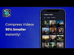 Shrink Videos, Keep Quality! | Instant Compression with Video Converter App