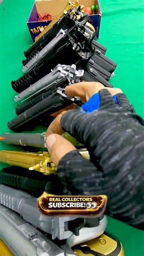 🔥 Ultimate Toy Pistol Collection! Which One Is Your Favorite? #shorts