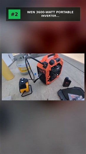 Top 5 Portable Outdoor Generators 2026 #shorts