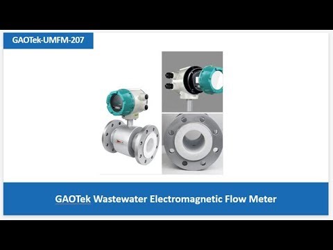 GAOTek Wastewater Electromagnetic Flow Meter