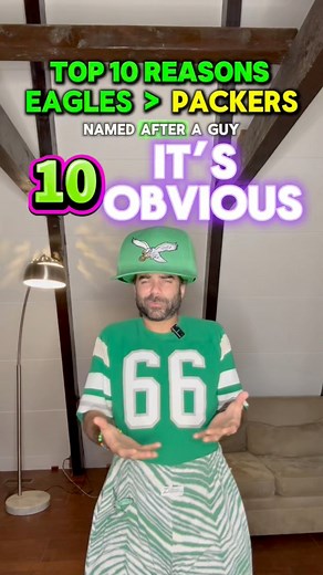 9.7K views · 195 reactions | Green Bay got their name from a meat packing plant. Philly got ours from freedom itself. Monday Night Football’s about to be a history lesson. From Franklin Field to Lambeau, Birds been takin’ Ws since Lombardi’s nightmares began. #FlyEaglesFly #EaglesNation #MNF #greenbaypackers #philadelphiaeagles | Mike Nappi | Facebook