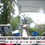 Neighbor shares video of Indianapolis home explosion