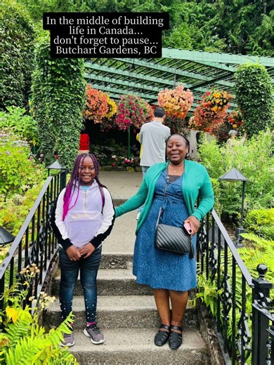Butchart Gardens, BC...Sometimes thriving looks like this #lifeincanada #immigrantjourney