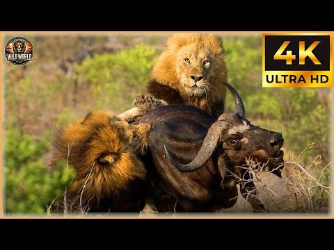 Craziest Lion Attacks Ever Caught On Camera #wildanimals | Animal Documentary